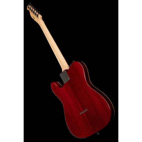 Harley Benton TE-90QM Trans Red Bundle