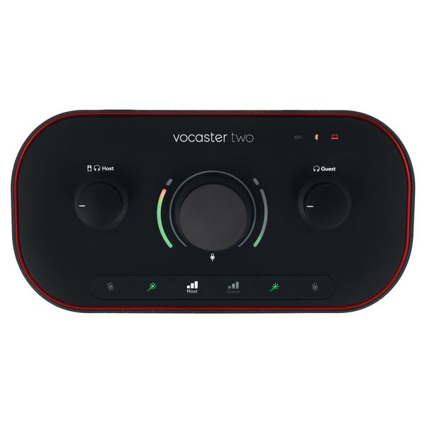 Focusrite Vocaster Two Podcast Bundle 1