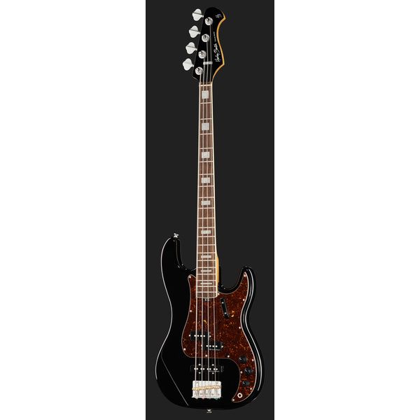 Harley Benton MV-4PJ Black Bundle