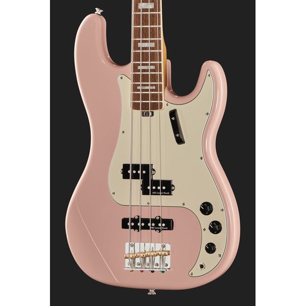 Harley Benton MV-4PJ Shell Pink Set