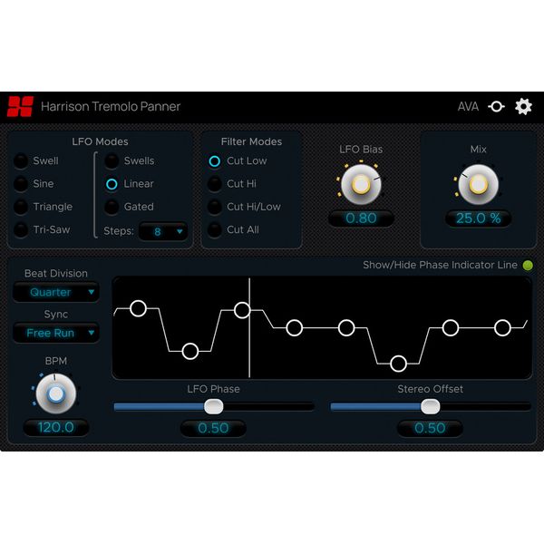 Harrison Audio Tremolo Panner