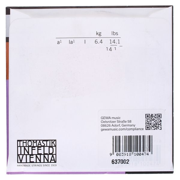 Thomastik 136St Dominant A Viola 4/4 H