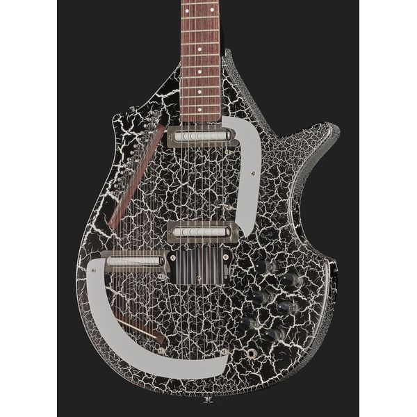 Danelectro Sitar Black Crackle