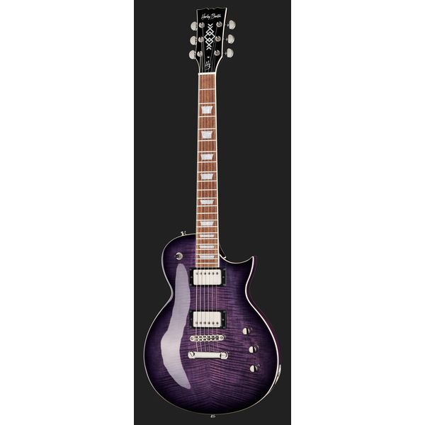 Harley Benton SC-Custom III Purple Bu w/Bag