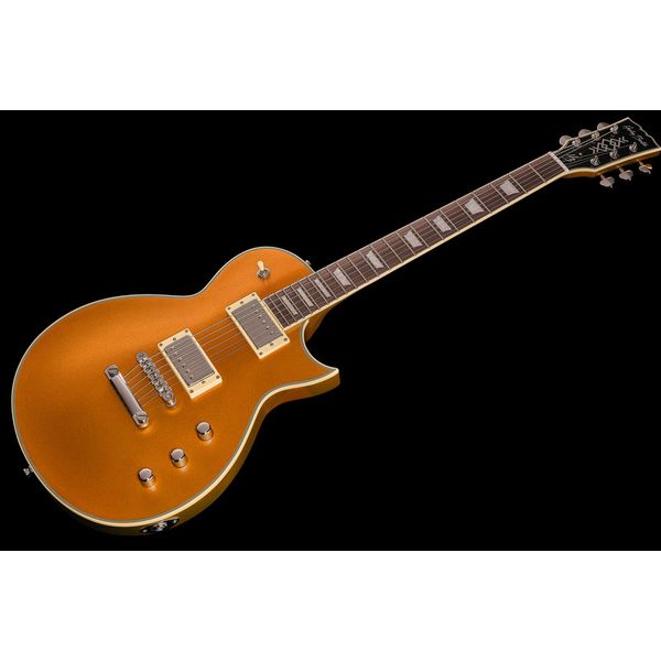 Harley Benton SC-Custom III Gold Top Set