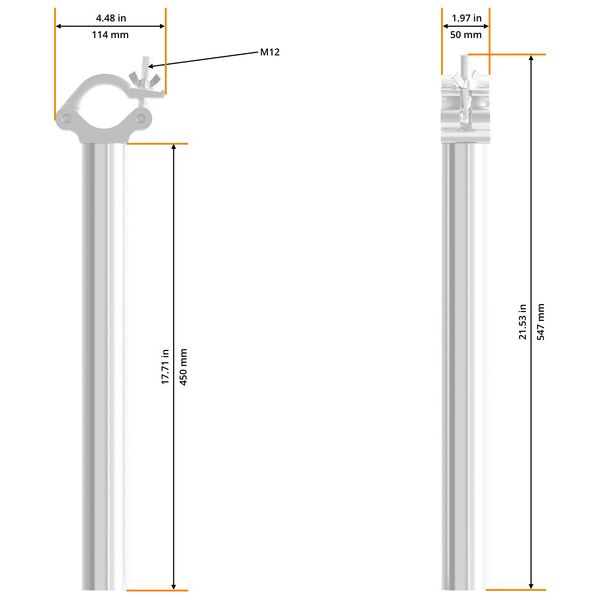 Global Truss Boom Arm 48-51/450-B