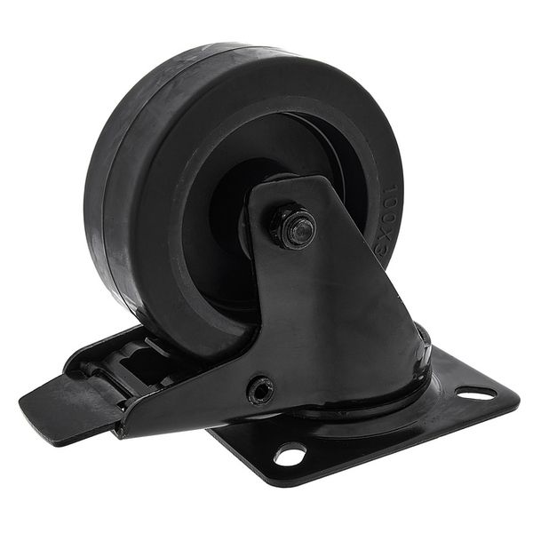 Roadworx Black Wheel 100mm Bundle