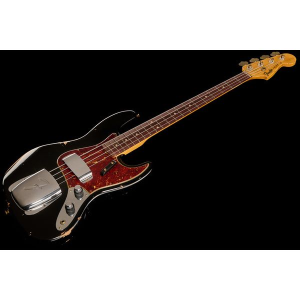 Fender 64 J-Bass BLK Relic