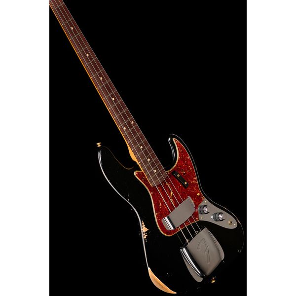 Fender 64 J-Bass BLK Relic