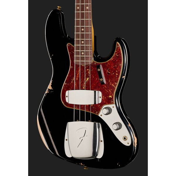 Fender 64 J-Bass BLK Relic