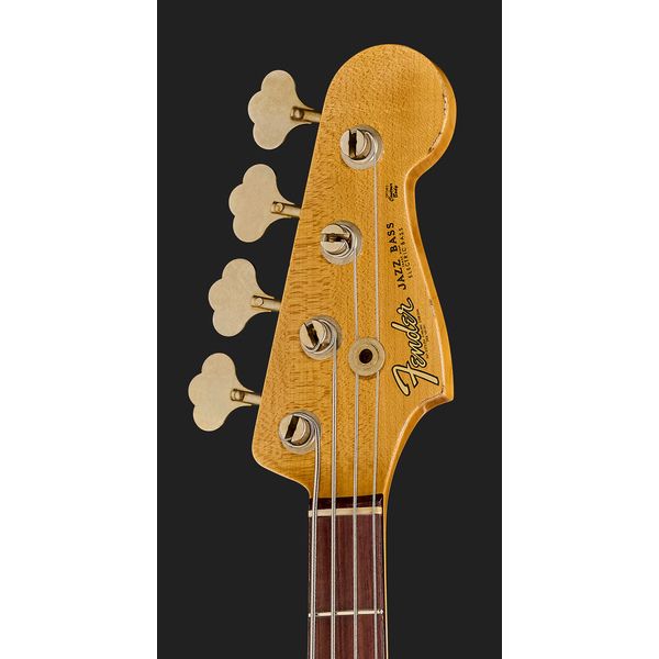 Fender 64 J-Bass BLK Relic