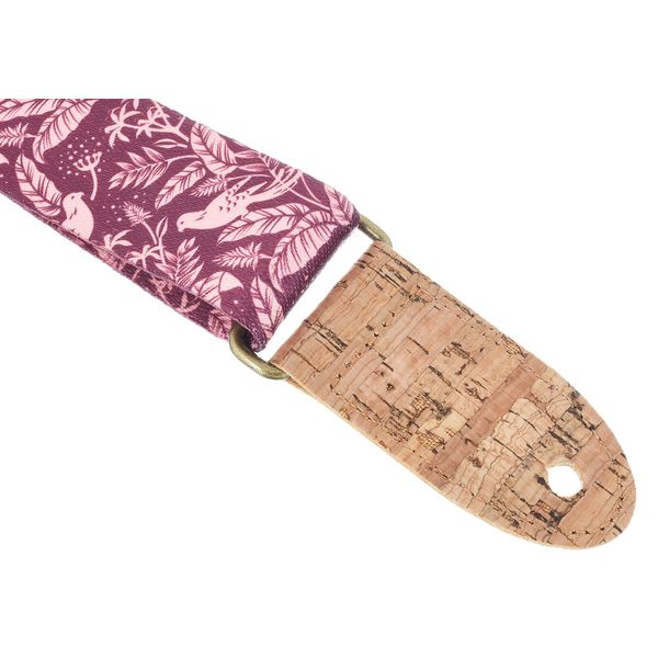 Cascha Ukulele Strap Mauve Birds Veg