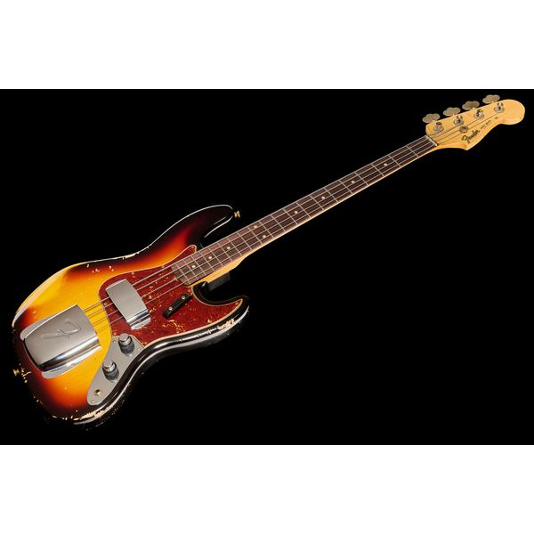 Fender 64 J-Bass 3CS Heavy Relic