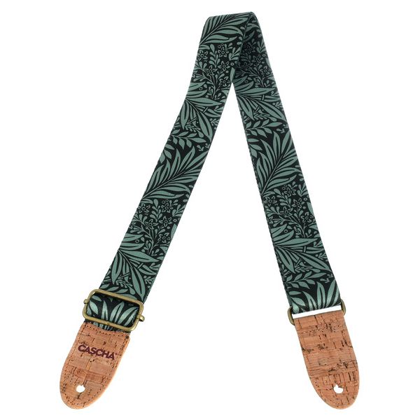 Cascha Ukulele Strap Olive Jungle Veg