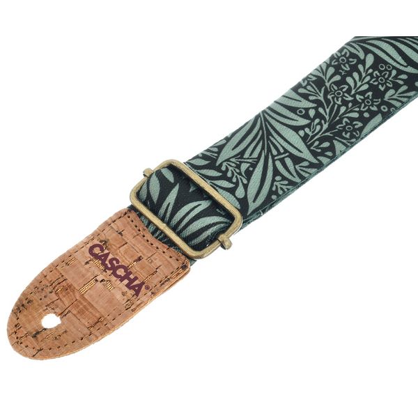 Cascha Ukulele Strap Olive Jungle Veg