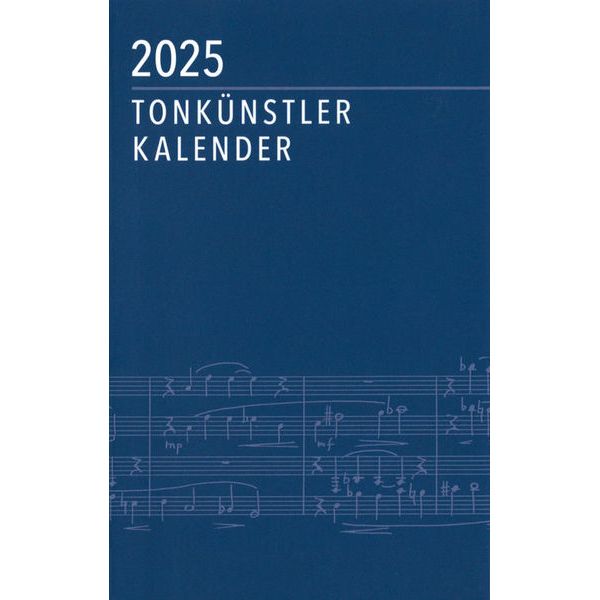 Musikverlag Robert Lienau Tonkünstler-Kalender 2025