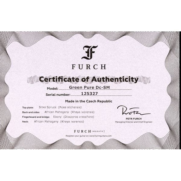 Furch Green Pure Dc-SM SPE