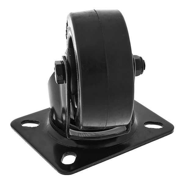 Roadworx Black Wheel 80mm Set unbraked