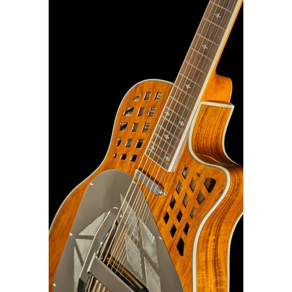 Royall KOA12SC Resonator Guitar