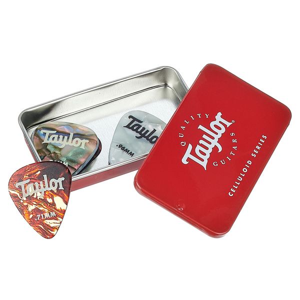 Taylor Celluloid Pick Tin Set