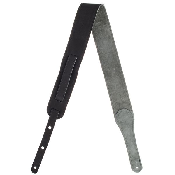 Sangle De Guitare Levy's Leathers En Cuir Véritable - 2.5" De Large, Ajustable 38" à 53", Noir