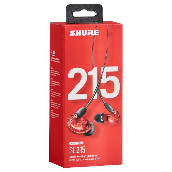 Shure SE 215 Red