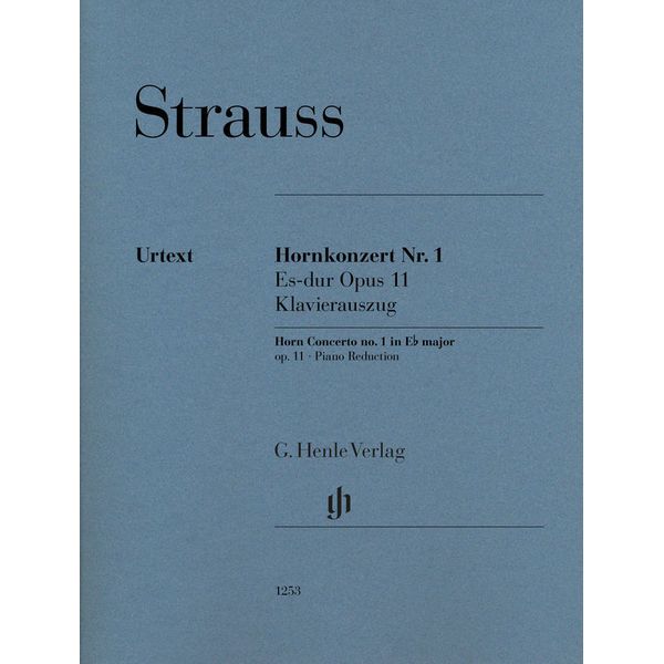 Henle Verlag Strauss Hornkonzert Nr.1