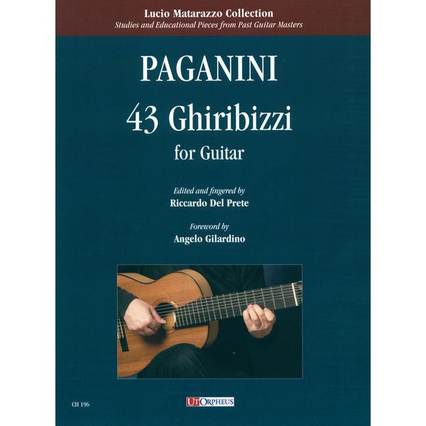 UT Orpheus Edizioni Paganini 43 Ghiribizzi Guitar