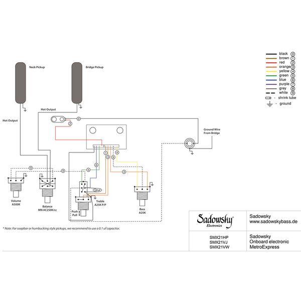 Sadowsky MetroExp24 Modern 4 RM OBL