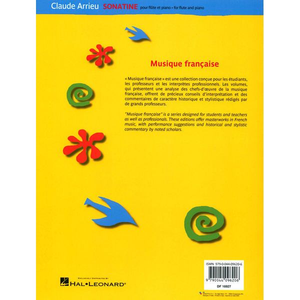 Editions Durand Arrieu Sonatine