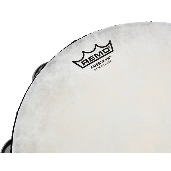 Tambourin Lotus 10" Remo - Jingles Argent Allemand, Corps Acousticon - Son Large Pour Musiques Actuelles