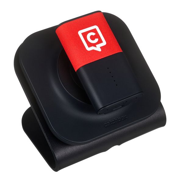 Catchbox Plus Transmitter Clip Red