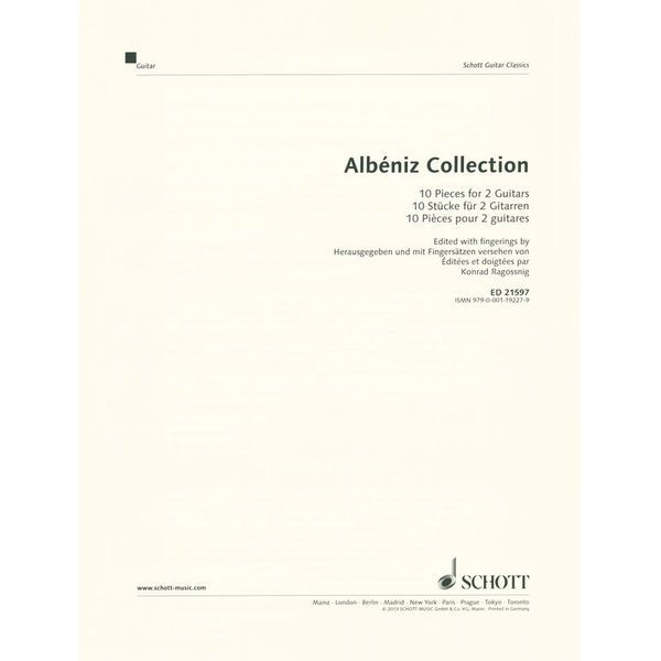 Schott Albéniz Collection