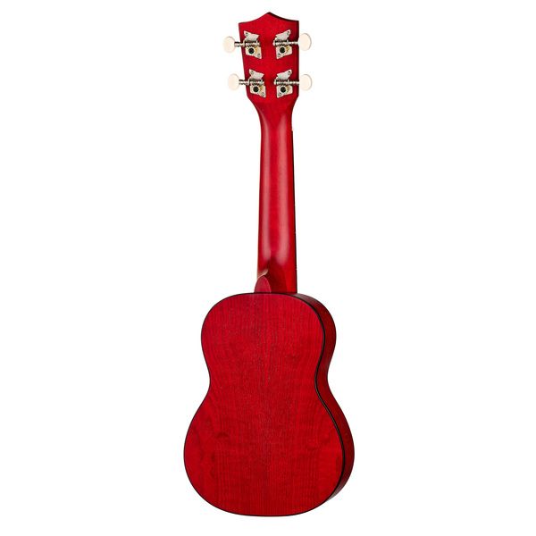 Harley Benton UK-12 Stain Ash Red Bundle