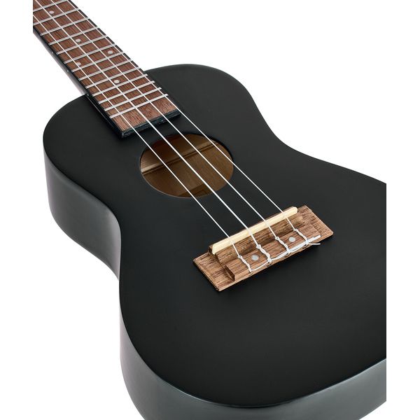 Harley Benton UK-12C Black Bundle