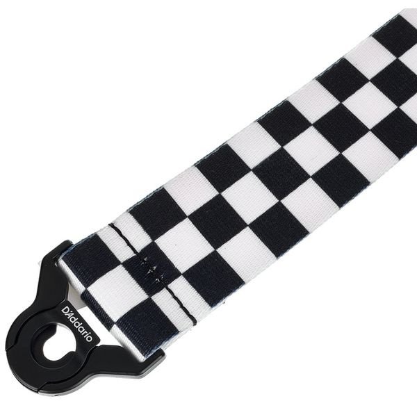 Daddario Auto Lock Strap Checkerboard