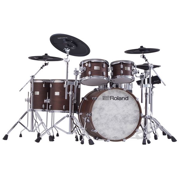 Roland VAD716-SW E-Drum Set Bundle