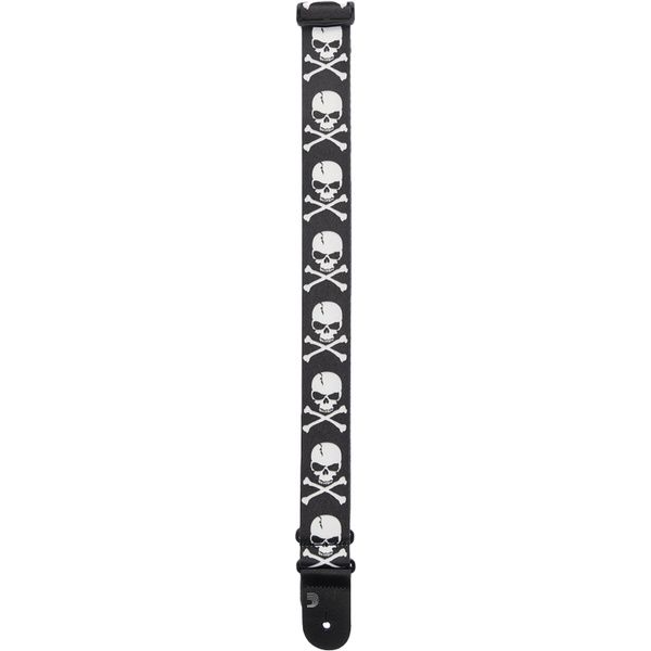 Daddario Guitar Strap 50H01 Skull