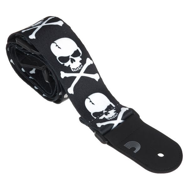 Daddario Guitar Strap 50H01 Skull