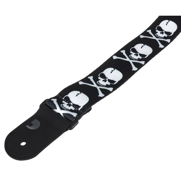 Daddario Guitar Strap 50H01 Skull