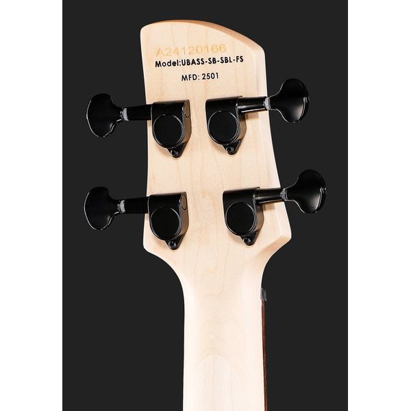 Kala U-Bass Solid Body 4 Fret Blue
