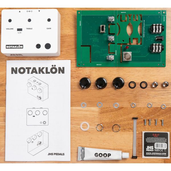 JHS Pedals Notaklön - Overdrive DIY-Kit