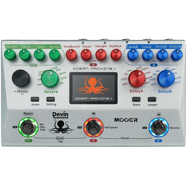 Mooer Ocean Machine II Delay/ Reverb