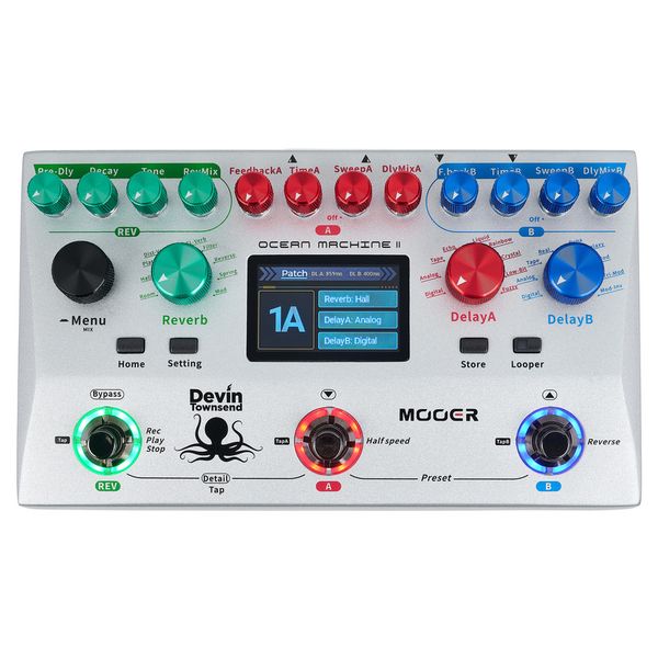 Mooer Ocean Machine II Delay/ Reverb