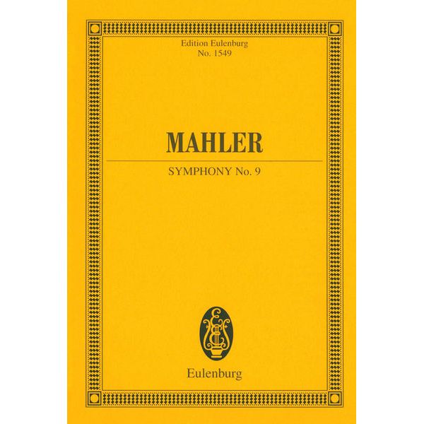 Edition Eulenburg Mahler Sinfonie Nr. 9 D-Dur