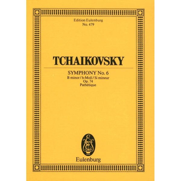 Edition Eulenburg Tschaikowsky Sinfonie Nr. 6