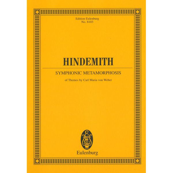 Edition Eulenburg Hindemith Symphonic