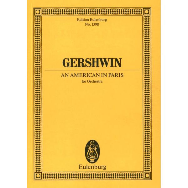 Edition Eulenburg Gershwin An American in Paris