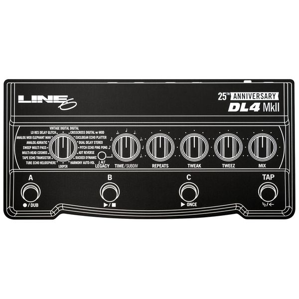 Line6 25th Anni. DL4 MkII Silver LTD