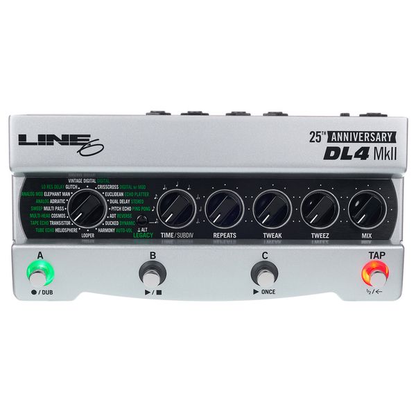 Line6 25th Anni. DL4 MkII Silver LTD